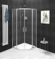 SIGMA SIMPLY kabina prysznicowa półokrągła 1200x900mm, R550, szkło czyste