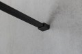 VARIO BLACK jednoczęściowa kabina przysznicowa Walk-In, szkło dymione, 1300 mm