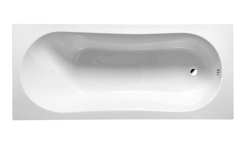 JIZERA wanna 160x70X39cm, bez nóżek, biała