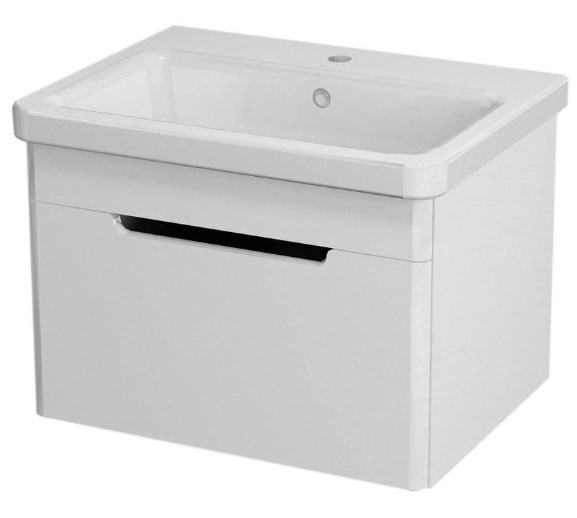 ELLA szafka umywalkowa 56,5x39x43cm, szuflada, biała - EL060-3030