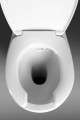 ETIUDA WC kompakt wyższy Rimless, tylny odpływ