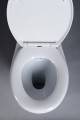 ETIUDA WC kompakt wyższy Rimless, tylny odpływ