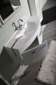 JULIE szafka umywalkowa 120x55x50cm, umywalka ARAS, biała