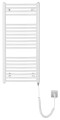 ORBIT-E grzejnik elektryczny, obły, 450x960 mm, 300W, biały