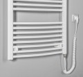 ORBIT-E grzejnik elektryczny, obły, 450x960 mm, 300W, biały