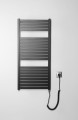 TONDI-E grzejnik elektryczny 450x970 mm, 300W, czarny mat