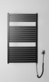 TONDI-E grzejnik elektryczny 600x970 mm, 400W, czarny mat