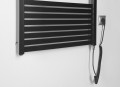 TONDI-E grzejnik elektryczny 600x1330 mm, 600W, czarny mat
