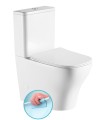 BELLO RIMLESS WC kompakt WC, odplyw uniwersalny
