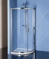 EASY LINE kabina prysznicowa półokrągła 1200x800mm, L/R, szkło czyste