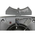 X - MART 12H wentylator łazienkowy z automatem, 20W, wylot 120mm, st. nierdzewna