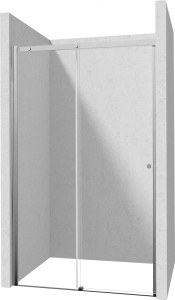 Drzwi prysznicowe 110 cm - przesuwne
