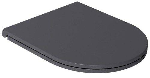 INFINITY Deska WC SLIM, Easy Take, Soft Close, antracyt