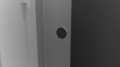 MODULAR SHOWER ścianka z wysuwanym panelem 1400 mm