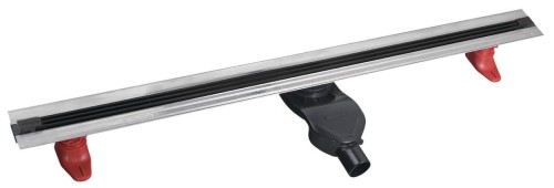 SLIM SPRING BLACK odpływ liniowy z rusztem 250-1200mm, stal nierdzewna