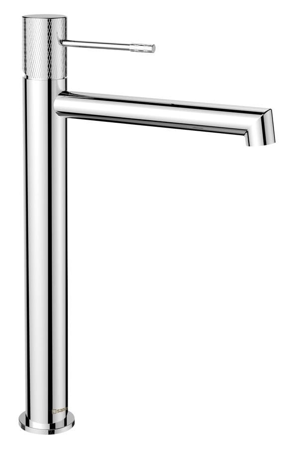 Sapho SOLARIS bateria umywalkowa stojąca bez odpływu wysoka chrom - WD006 