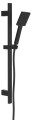 Zestaw prysznicowy, przesuwny uchwyt 700mm, czarny mat