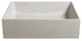 FORMIGO umywalka betonowa, 47,5x14x36,5 cm, piaskowy