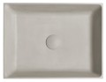 FORMIGO umywalka betonowa, 47,5x14x36,5 cm, piaskowy