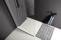 MODULAR SHOWER BLACK ścianka walk-in, montaż przy ścianie, 800 mm