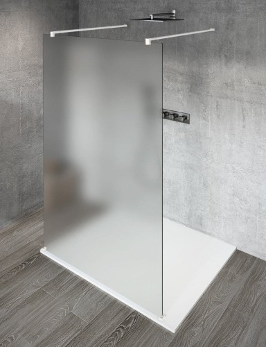 VARIOWHITE jednoczęściowa kabina przysznicowa Walk-In, szkło matowe, 1000 mm
