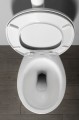 Kompakt WC ze spłuczką oraz mechanizmem spłukującym, tylny odpływ