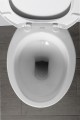 Kompakt WC, mechanizm spłukujący, dolny odpływ