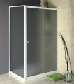 AMADEO kabina prysznicowa 1200x900mm wariant L/P, szkło Brick