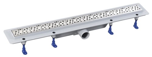 MARMI plastikowy odpływ liniowy z rusztem 810x122x65 mm