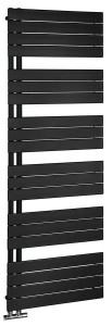 Aqualine MILI grzejnik łazienkowy 600x1798 mm 927 W czarny mat - DC656T