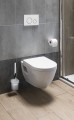 NERA WC wiszące ze stelażem podtynkowym i przyciskiem Schwab, biały