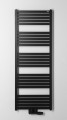 GRUNT grzejnik łazienkowy 500x1330 mm, podłączenie centralne, czarny mat