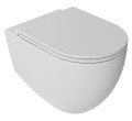 INFINITY Deska WC SLIM, Easy Take, Soft Close, biały mat