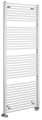 DIRECT Grzejnik elektryczny z podłączeniem bocznym 750x1850 mm, 1439 W, biały