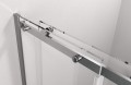 THRON LINE ROUND drzwi prysznicowe 1400 mm, rolki okrągłe, szkło czyste