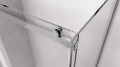 THRON LINE ROUND kabina prysznicowa prostokątna 1100x800mm, rolki okrągłe