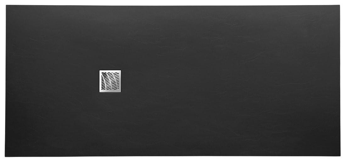MITIA brodzik prysznicowy kompozytowy 140x90cm, czarny