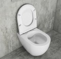 INFINITY miska WC wisząca, Rimless, 36,5x53cm, biały