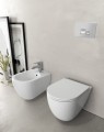 INFINITY miska WC wisząca, Rimless, 36,5x53cm, biały