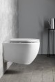 INFINITY miska WC wisząca, Rimless, 36,5x53cm, biały