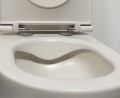 INFINITY miska WC wisząca, Rimless, 36,5x53cm, ivory