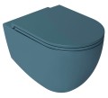 INFINITY Deska WC SLIM, Easy Take, Soft Close, Petrol mat