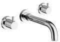 AIRTECH trzyelementowa bateria umywalkowa, podtynkowa, chrom