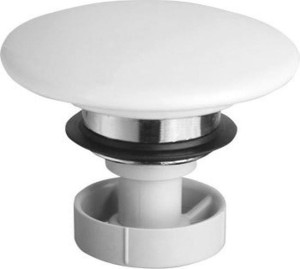 Zapasowy korek ceramiczny Click Clack, 72mm, biały