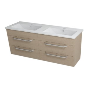 KALI szafka umywalkowa 118x50x45cm, dąb wenecki (56123)