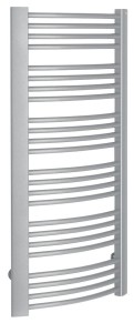 EGEON grzejnik 595x1238 mm, srebrny ze strukturą