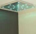 SLIM deszczownia z oświetleniem LED RGB, 300x300mm, stal nierdzewna