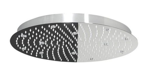 SLIM deszczownia z oświetleniem RGB LED, o 500mm, stal nierdzewna