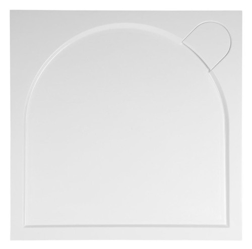 LARCA brodzik kompozytowy 90x90cm