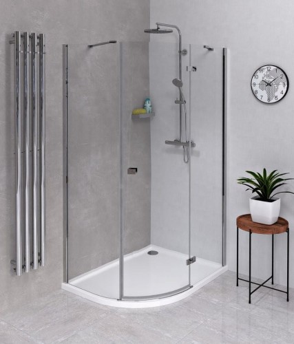 FORTIS LINE półokrągła kabina prysznicowa 1200x900x2000mm, prawa